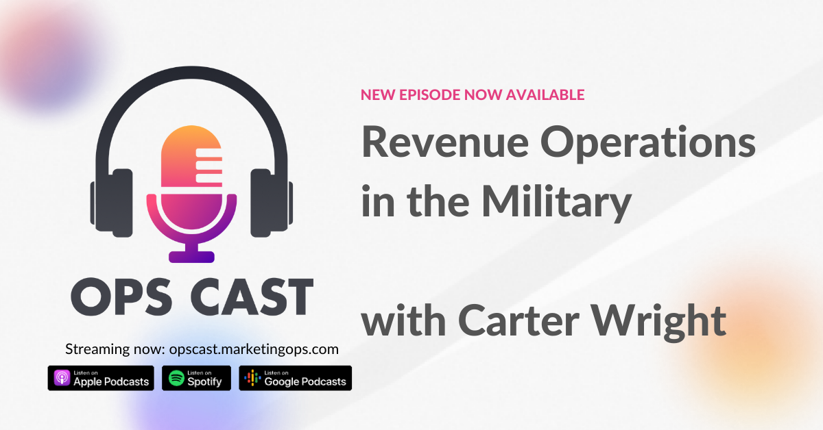 Revenue Operations in the Military with Carter Wright